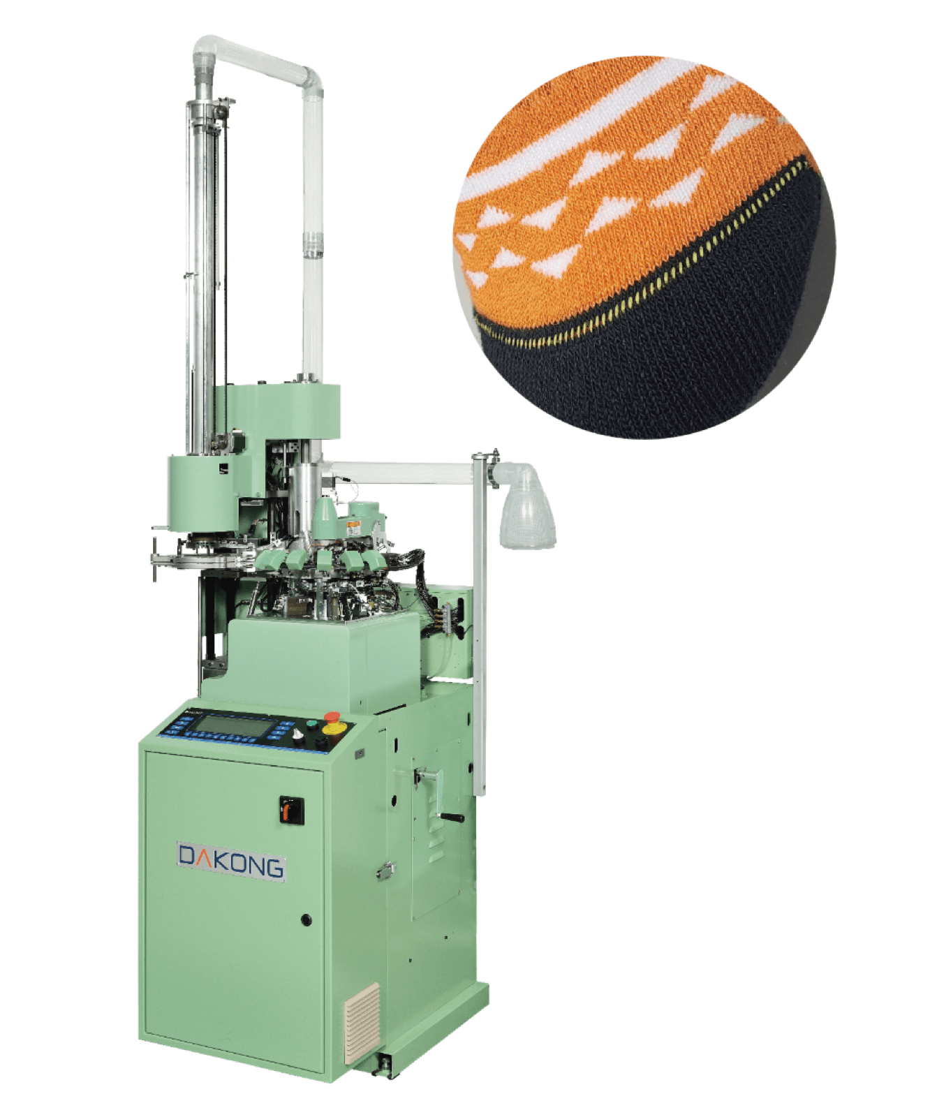 Máquina circular Da Kong para fabricación de medias